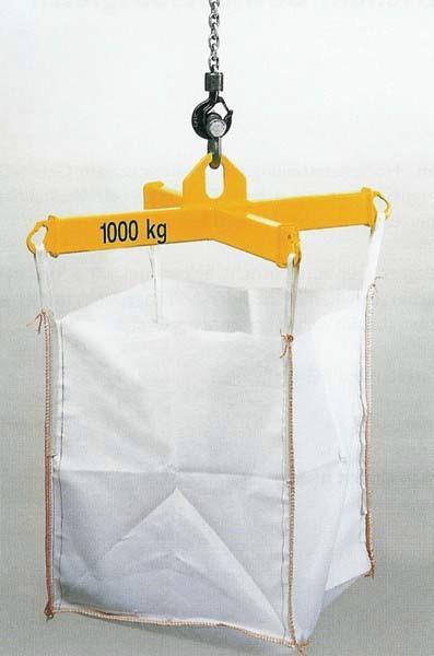 Poikkipalkki SUURET PUSSIT TTB 1,0/1090-1090 Nostorunko 1000 kg kapasiteetilla, turvakoukuilla ja