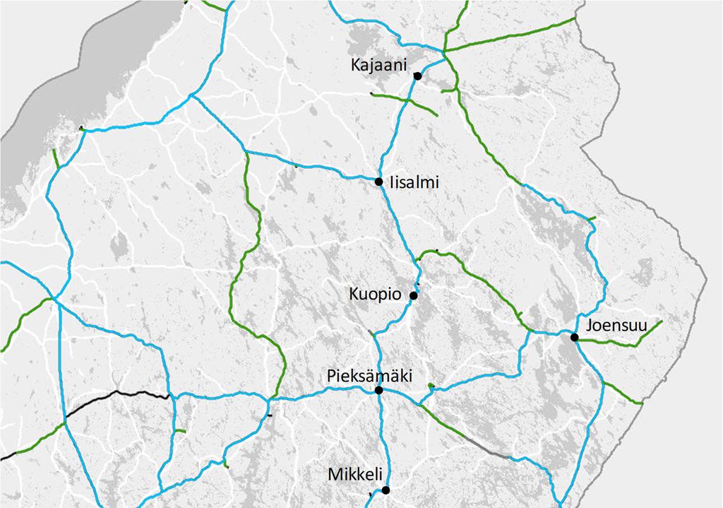 Väyläviraston julkaisuja 15/2019 11 2 Nykytilanteen kuvaus 2.