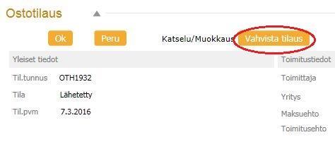 Mikäli haluat muuttaa tietoja, ota yhteyttä PM:n ostajaan. 5.