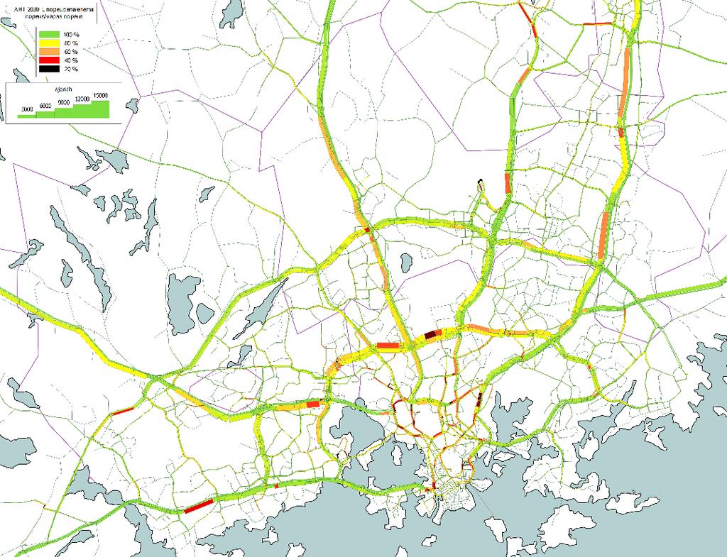 2017 Tie- ja katuverkon ruuhkautumista hallitaan tiemaksuilla Luonnos 2030,