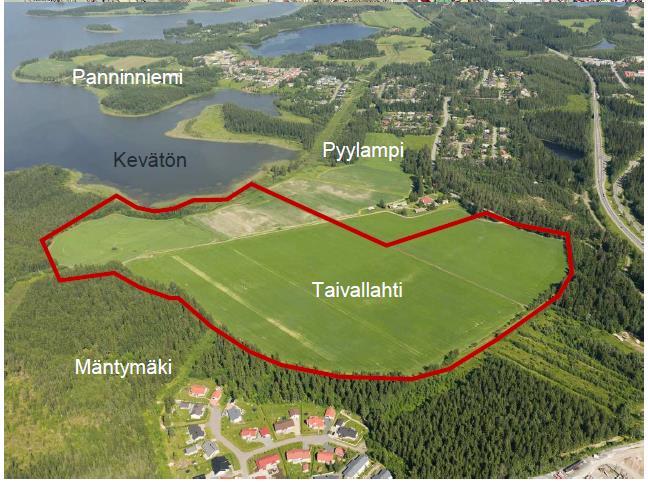 Omakotirakennuspaikkojen haku- ja tarjouskilpailuohjeet - kevät 2019 TAIVALLAHTI