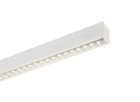 Rana Linear LED ActiveAhead ja SylSmart Standalone ActiveAhead Optiikka Häikäisyn 0051320 Rana Linear LED pinta/riippu /ActiveAhead 32 3100 4000 mikro UGR < 21 valkoinen 0051322 Rana Linear LED