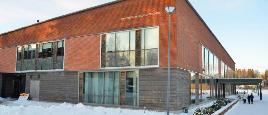 Koulumestarin koulu Rakennus valmistunut 2007 Asiakaspäällikkö: Tiina Lumme