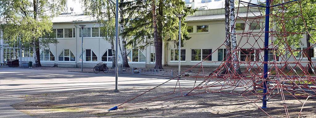 Vindängens skola och daghem Rakennus valmistunut 1989 Asiakaspäällikkö: