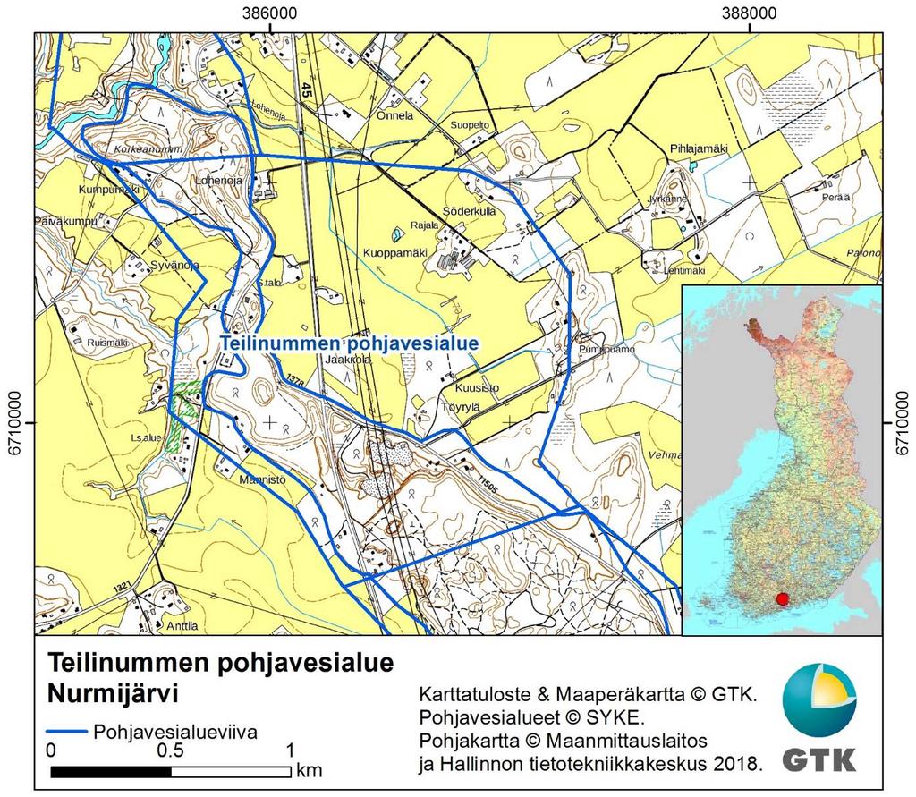 GEOLOGIAN TUTKIMUSKESKUS Geologinen rakenneselvitys 1 1 JOHDANTO 1.