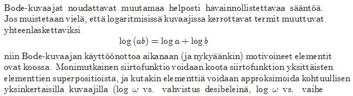 ENSO IKONEN PYOSYS 9 Yleistetty siirtofunktio Q nollaa, N napaa origossa, M napaa