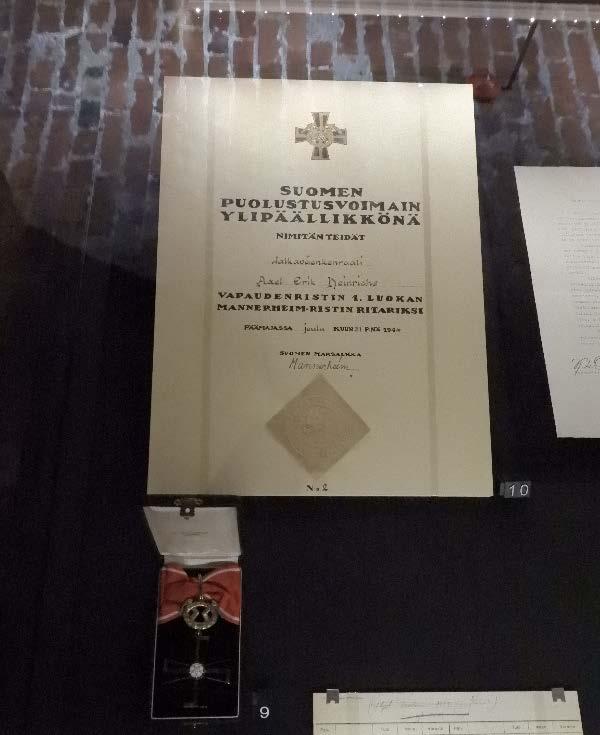 19 Vapaudenristit ja Vapaudenmitalit otettiin uudelleen käyttöön talvisodan sytyttyä vuonna 1939.