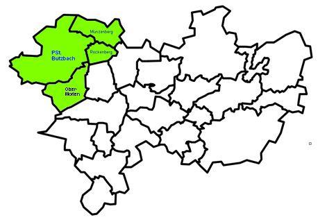 Bereich der Polizeistation Butzbach 2014 2013 Tendenz Verkehrsunfälle gesamt 604 508 + 18,9 % VU mit Sachschaden 514 436 + 17,9 % VU mit Personenschaden 90 72 + 25 % Verunglückte Personen 123