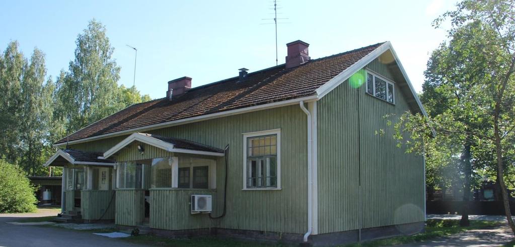 Kuva 7. Vuoksentie 4;ssä sijaitseva, vuonna 1889 valmistunut puurakennus.