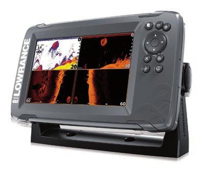 automaattisesti kalastusolo- DownScan Imaging -vaihtoehdot.