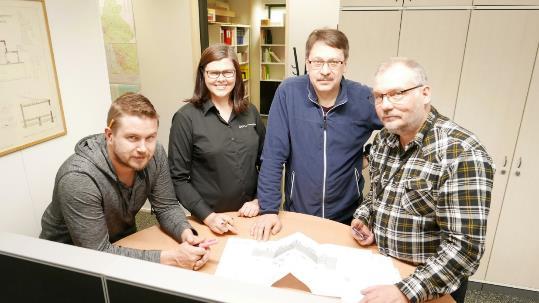 KORJAUSRAKENTAMISEN TIIMI Monialainen asiantuntemus Tarkastellaan kokonaisuutta Muodostettu korjausosasto Korjausrakentamisen tiimi