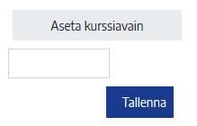 15. Miten lisään kurssiavaimen Moodle-kurssille? Miten pääsevät Moodle-kurssille opiskelijat, jotka eivät ole ilmoittautuneet WebOodissa?