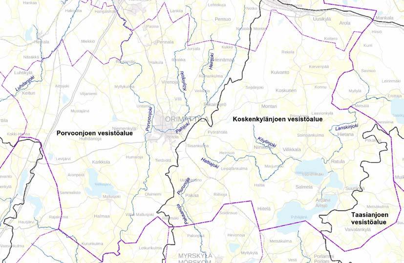 9 4 KOHDEALUEEN KUVAUS Orimattila on maaseutumainen kaupunki Päijät-Hämeessä (Orimattilan kaupunki 2018a). Vuonna 2017 Orimattilan väkiluku oli 16 221.