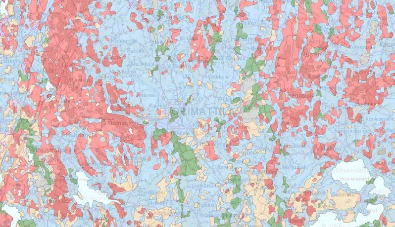 13 Vajaan 27 hehtaarin alueelle on kaavoitettu rakennusoikeutta yhteensä 87 504 kerrosneliötä. Rakennusoikeudesta lähes 90 prosenttia on osoitettu toimitilarakentamista varten.