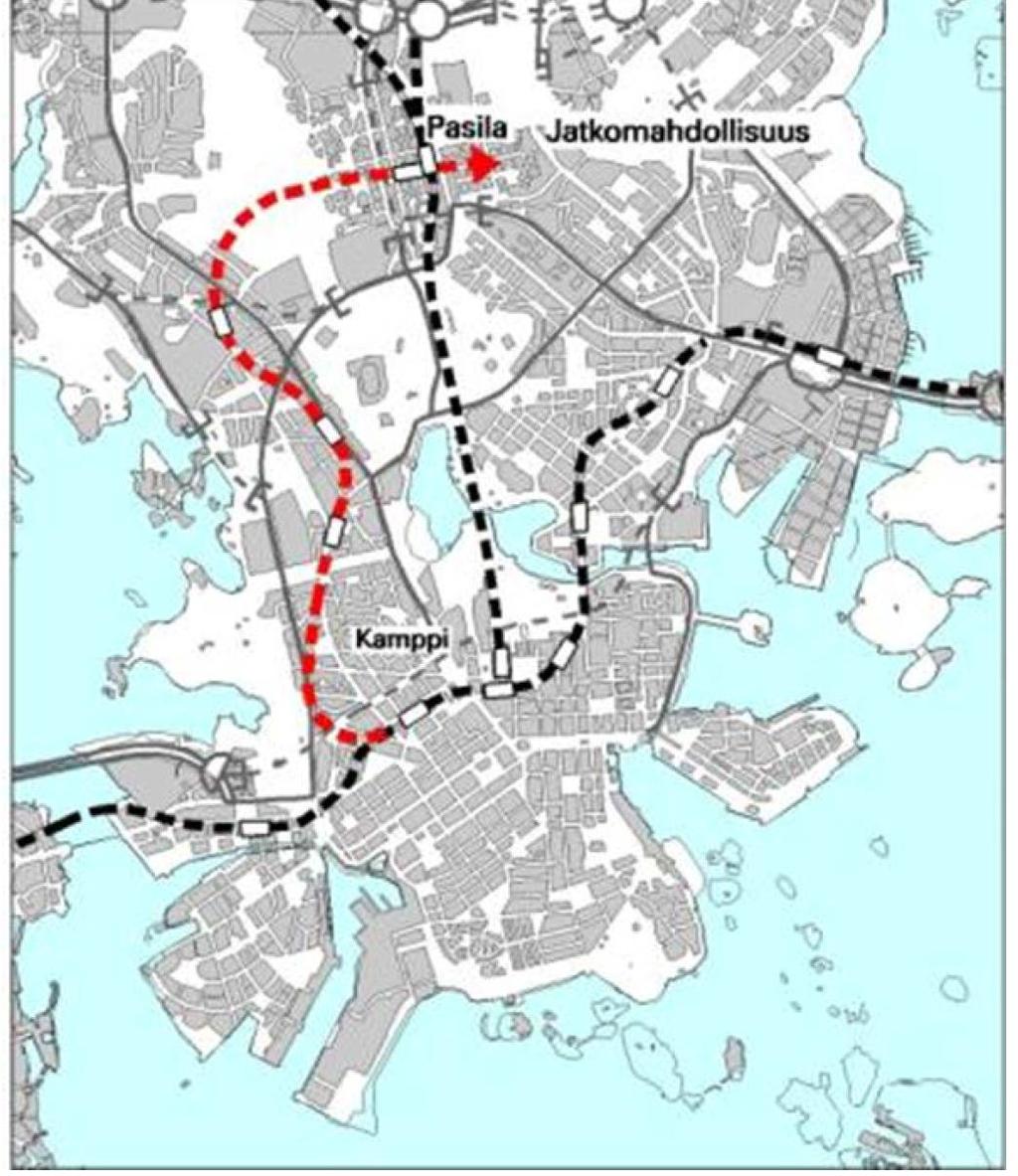 19 Töölön metro 4 asemaa ja 5 km tunnelia