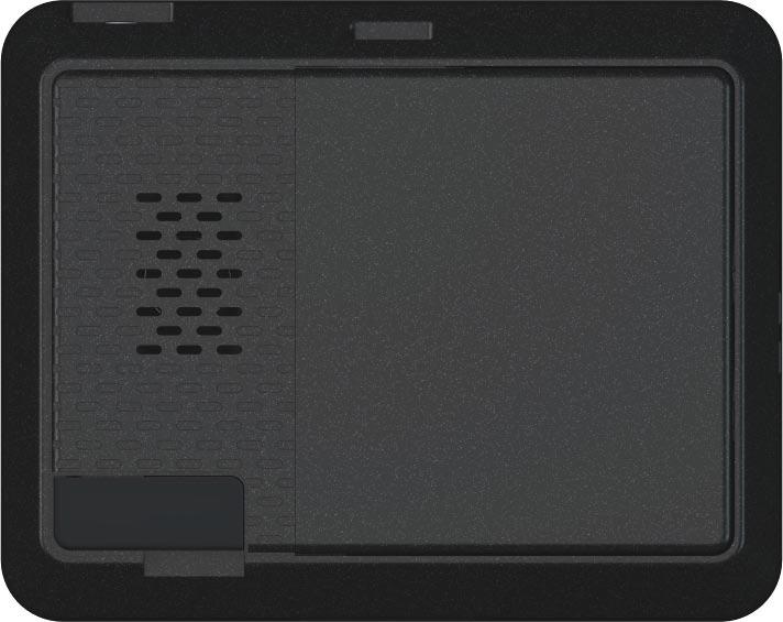 liitinpinnat Mini-USB-liitäntä suojuksen alla