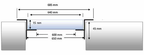Kuormituksen kesto: 15 kn (kävelyn kestävä). Materiaali: kehys ja kansi on valmistettu 2 mm teräsprofiilista (45 x 45 mm, 50 x 50 cm ja 60 x 60 cm luukun kansi 3 mm terästä).