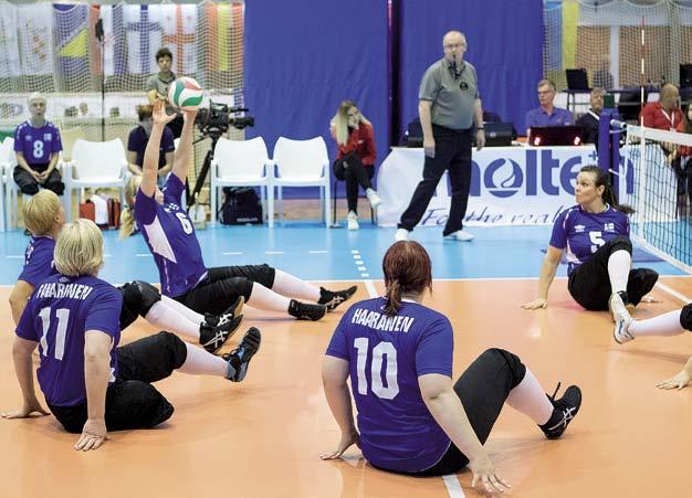 volleyn EM-kisoissa.