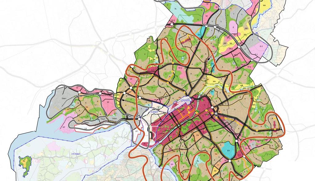 Lukuisat muutostarpeet on huomioitu Yleiskaavan 2029