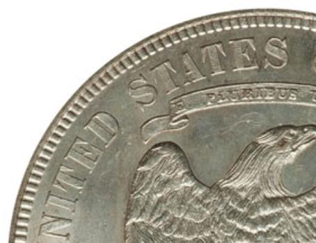 nauhan taitos heikompi Aito trade dollar 1876: Pinta