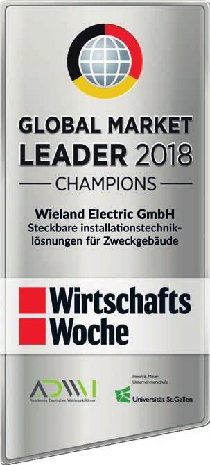 Wieland Electric maailmanmarkkinajohtaja Bambergista.