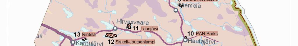 Savina- ja Kieskisjoen ranta-asemakaava 10.