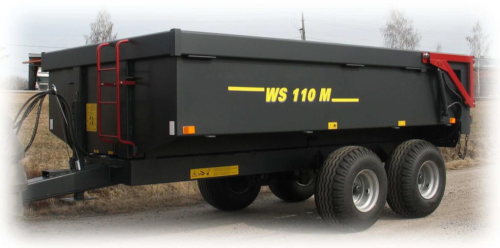 VARAOSAKIRJA RESERVEDELSKATALOG WS110 M Runkonumerot: XX1107X - 11050 --> Weckman Steel Oy Härkäläntie 7 19110