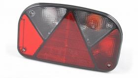 heijastinkolmio) 12V 10344 Takavalo LED 6060P6 oikea 6-napainen, 3.