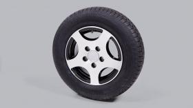500kg, 84N, Ø580mm 3377 Rengas 155R13 M+S, 500kg, 84N 14434 Rengas 155R13C
