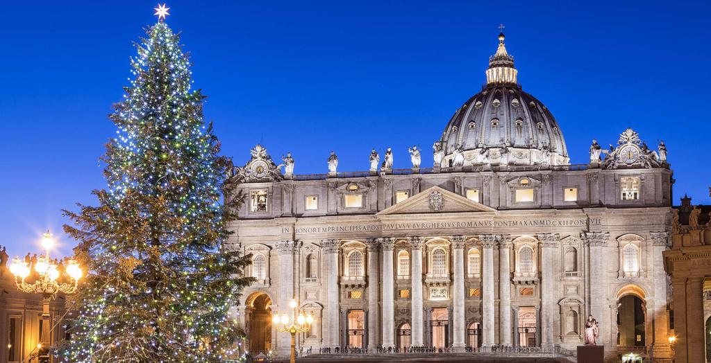 ROOMA JA UMBRIAN JOULU Joulun tunnelmaan virittäydyt helposti Roomassa, jossa jouluvalmistelut on käynnistetty jo hyvissä ajoin.