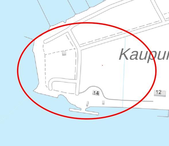 Osallistumis- ja arviointisuunnitelma 6 Vaikutusalue Liikennealueen asemakaavamuutoksen vaikutusalue käsittää Kaupunginniemen alueen alla olevan liitekartan mukaisesti.