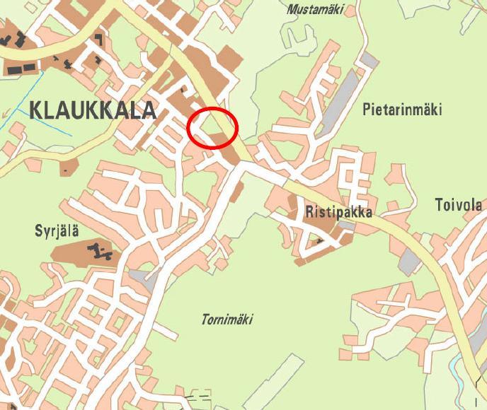 Meluselvitysraportti 2/9 1 Lähtökohdat 1.1 Johdanto Nurmijärven kunnan Klaukkalan taajamassa on käynnissä asemakaavan muutostyö.