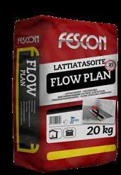 Kerrospaksuus: 5 80 mm Kerrospaksuus: 10 80 mm LATTIAMASSAT Lattiamassa LM 6000 Betonilattioiden valut, täyttö-, oikaisuja kallistusvalut sisätiloissa.