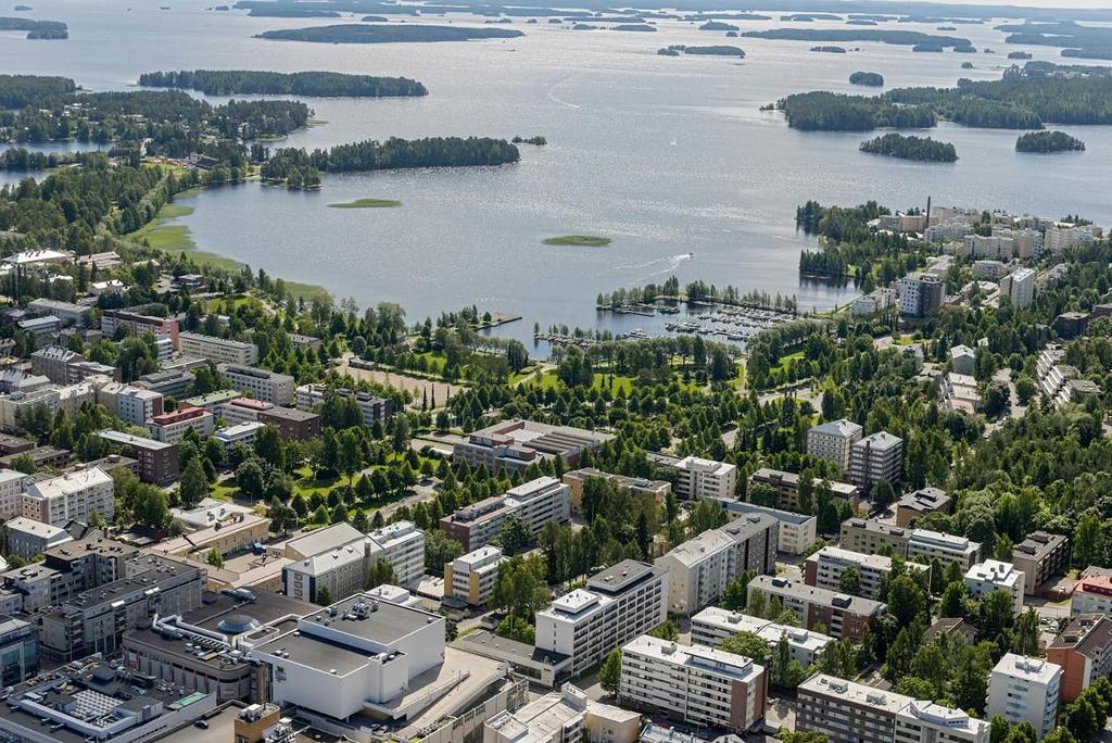 MUSIIKIKESKUKSEN YMPÄRISTÖ JA LUMIT 4 män vuoksi on hotelli- ja kongressikeskuksen tontti päätetty erottaa omaksi asemakaavatyöksi.