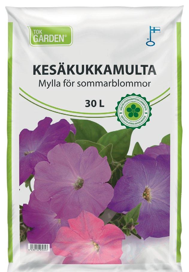 10 HAVU- JA RODOMULTA 4 l KOMPOSTI- JA HUUSSIKUIVIKE 0 l KUORIKATE 0 l (0,11/l) Lannoitettu ja kalkittu, tummaa