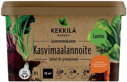 LUONNONMUKAINEN KASVIMAALANNOITE 3 l (4,6/l) Puhtaista,