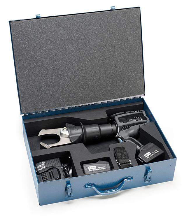 -> Nopea katkaisu -> LED-työvalot -> USB-portti työkalun tietojen lukua varten -> Suuret akut: 18V 4.