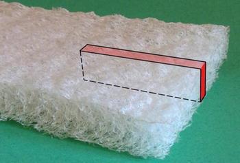 22 3.3.1 Bulky structures by foam forming Typically, the structure of a paper sheet or a nonwoven product is layered and fibres are oriented in the in-plane direction (machine direction).
