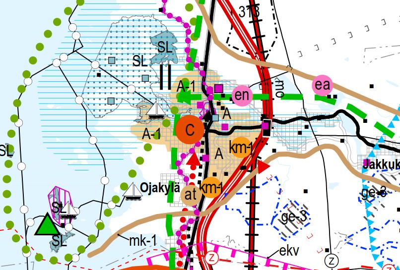 4.4 Kaavoitustilanne Maakuntakaava Maankäyttö- ja rakennuslain 32 :n 1.