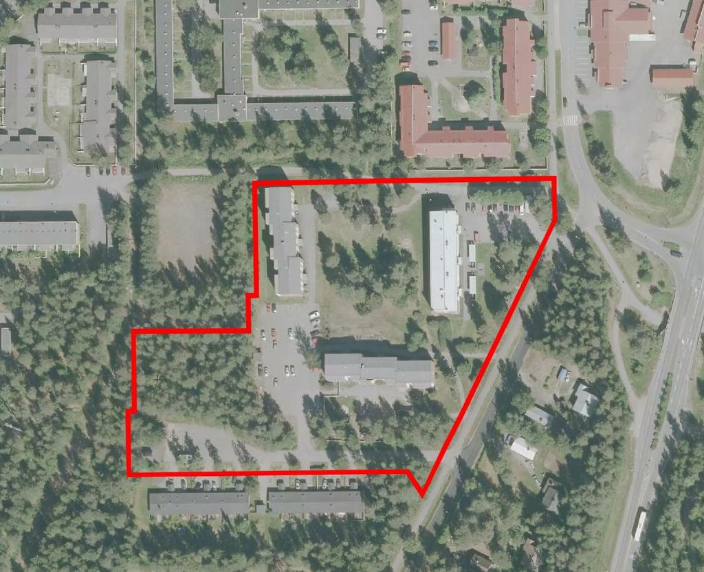 2/6 SUUNNITTELUN LÄHTÖKOHDAT Suunnittelualue Asemakaavan muutosalue sijaitsee Haukiputaan kaupunginosassa, aivan Haukiputaan keskuksen palveluiden läheisyydessä.