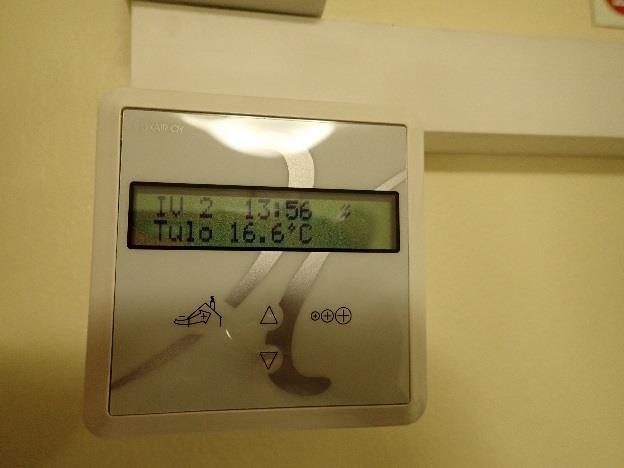 Ilmanvaihtokoneen tuloilmapuoli on varustettu karkeasuodattimilla, hienosuodattimella, LTO-kennolla, jälkilämmitysvastuksella sekä