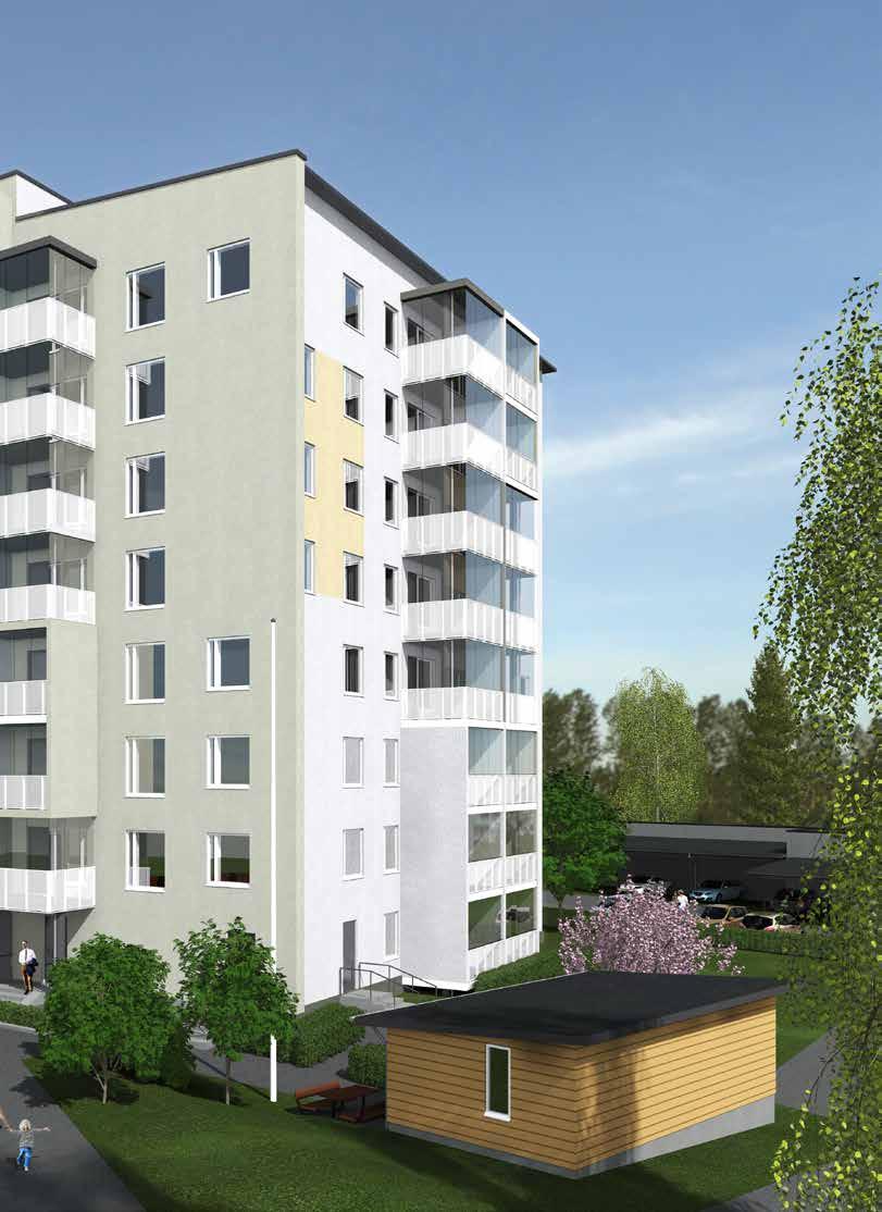 Tervetuloa Laventeliin! Vantaan Asolaan nousee 9-kerroksinen Asunto Oy Vantaan Laventeli. Laventelin kodeissa neliöistä otetaan kaikki irti.