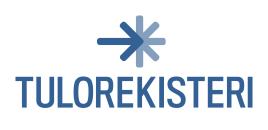 Tulorekisteri Tiedon käyttäjät Kela Työeläkelaitokset ja ETK Työllisyysrahasto Verohallinto Työnantaja Etuuden maksaja 2019 2019 2020 2020 2020 Työllisyysrahasto (aikuiskoulutusetuudet) Ahvenanmaa*