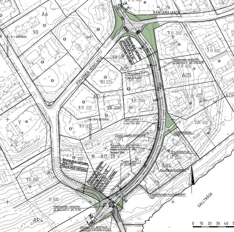 Osa korttelia 92 sekä virkistys- ja katualueet, Ak 218 13.3.2018 15(19) katulinjauskokonaisuus on toimiva, looginen ja turvallinen järjestely.