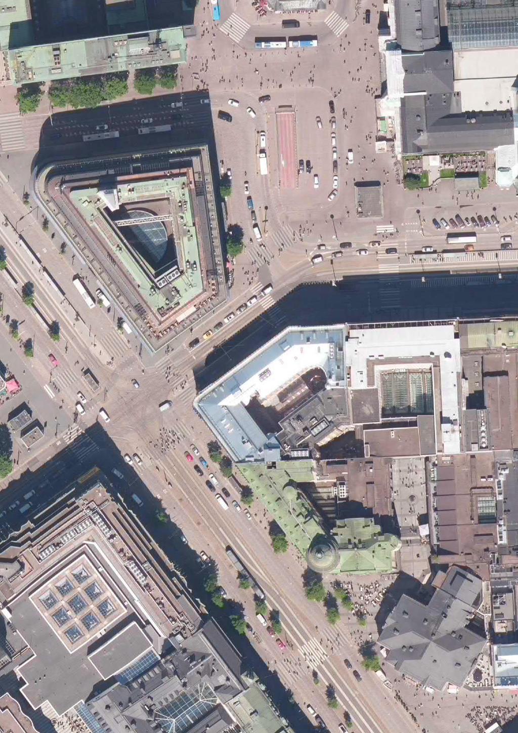 Ilmakuva Kluuvi, Sokos Asema-aukio Helsingin