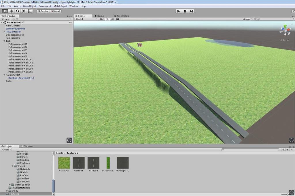 Tämä tekstuuri löytyy Unityn Asset Storesta nimellä Kajaman s Roads - Free.
