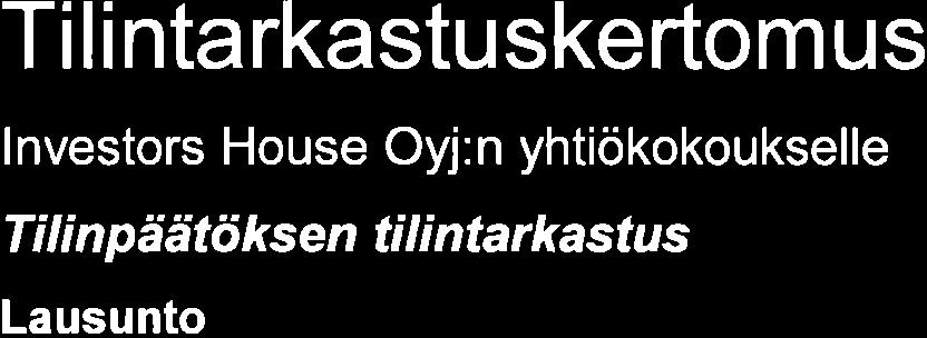 83 KPMG Oy Ab Töölönlahdenkatu 3 A PL 1037 OO101 HELSINKI Puhêlin 020 760 3000 www.kpmg.