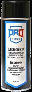 PT803013 PROTRUCK ELEKTRONIIKKA Sähkönsuoja-aine kosteudesta johtuvien käynnistysongelmien ehkäisyyn. Tuotteen ominaisuudet: Vettähylkivä. Hyvä tunkeutumiskyky. Kosteuden poistaja.