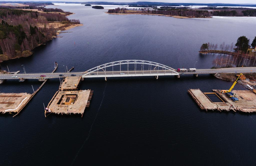 Jännevirran salmi yhdistää