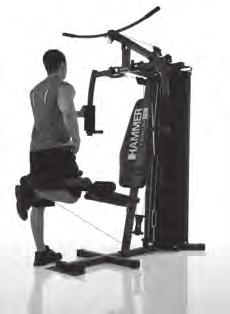 Loppuasento: Taivuta jalka Leg flexion: Start position: